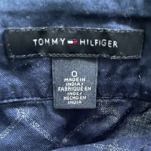 Tommy Hilfiger navy a-line skirt - Picture 2 of 5
